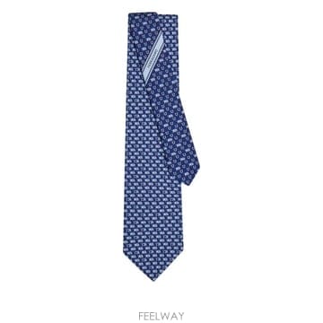 Ferragamo 26 FW ��󰡸� elephant print silk tie 788975 TP45787127626 FW ��󰡸� elephant print silk tie 788975 TP457871