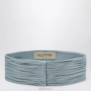 26 F/W 발렌티노 라이트 BLUEGREY 벨트 WITH A 플리트 B0052284502