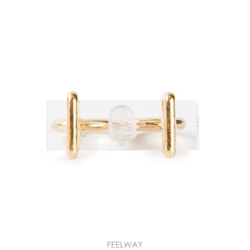 Alexander Mcqueen 26 FW Alexander McQueen double knuckle ring 358713I11OO206026 FW Alexander McQueen double knuckle ring 358713I11O