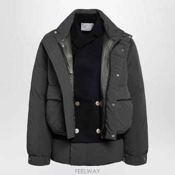 26 F/W 사카이 카키 GREENNAVY 블루 다운 자켓 WITH  B0052284514