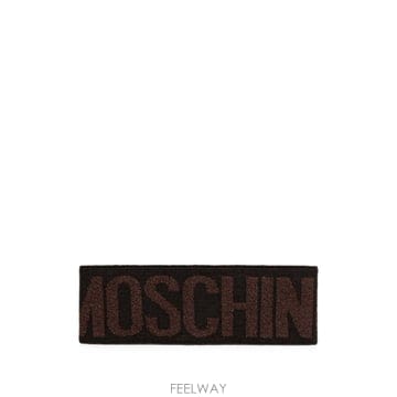 Moschino 26 FW ��Ű�� logo intarsia knitted headband M233865216 TP4580126 FW ��Ű�� logo intarsia knitted headband M2338652