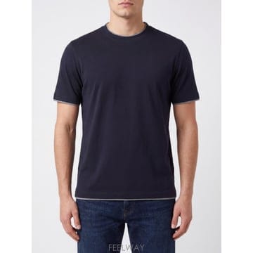 Brunello Cucinelli ���ڷ� ��ġ�ڸ� ���� Ƽ���� M0B137427 TP646758784���ڷ� ��ġ�ڸ� ���� Ƽ���� M0B137427 TP646758784