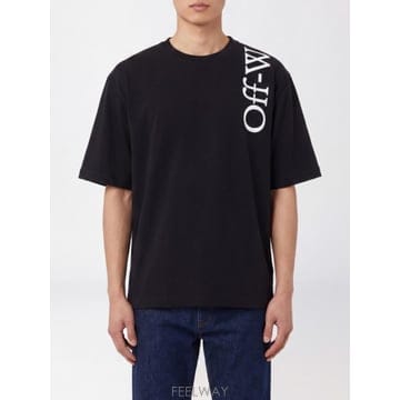 오프화이트 남성 티셔츠 OMAA120F26JER010 TP646701514