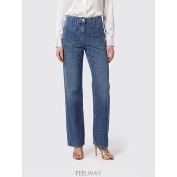 ELISABETTA FRANCHI 여성 데님 진 PJ17I66E2 TP646737363