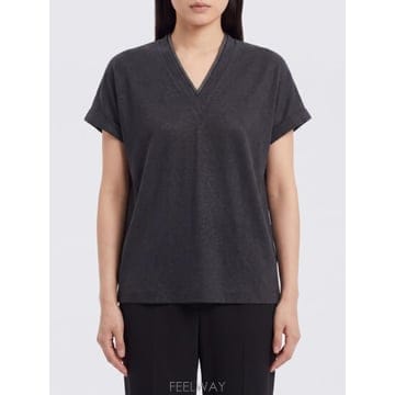 Brunello Cucinelli ���ڷ� ��ġ�ڸ� ���� Ƽ���� MPT18BD222 TP646688752���ڷ� ��ġ�ڸ� ���� Ƽ���� MPT18BD222 TP646688752