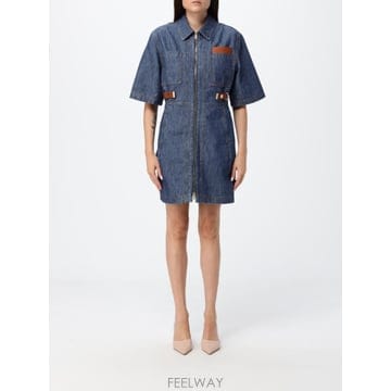 펜디 여성 원피스 FLD576AW8H TP646692750