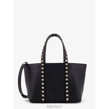 26 S/S 발렌티노 VALENTINO 가라바니 락스터드 레더 쇼핑  B0652285762