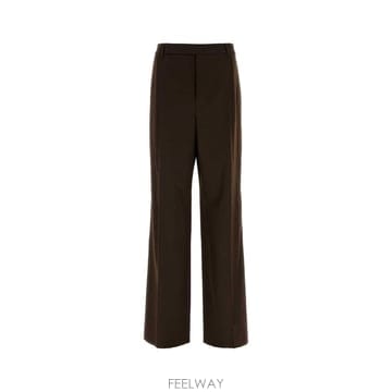 생로랑 PANTALON 베이스 P25K FLANELLE BR A00 B0442282897