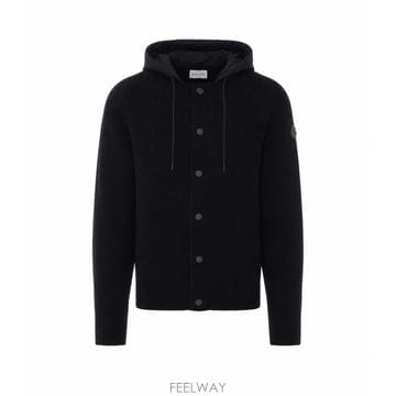 26 F/W 몽클레어 로고 지퍼 업 가디건 9B000 10/M4281 B0012286461