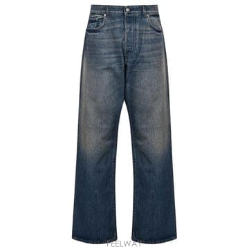 Dries Van Noten 26FW �帮�� �� ��ư ���� ���� 0209414410 504 BLUE26FW �帮�� �� ��ư ���� ���� 0209414410 504 BLUE