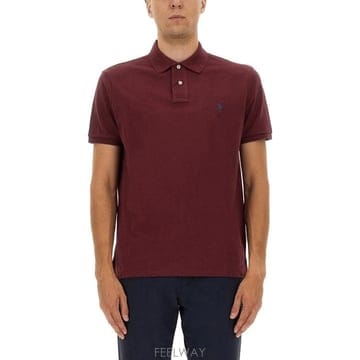 Ralph Lauren 26FW ���� �����η� ���� Ƽ���� 710680784 293SPRINGWINEHEATHER C7996 BOR26FW ���� �����η� ���� Ƽ���� 710680784 293SPRINGWINE