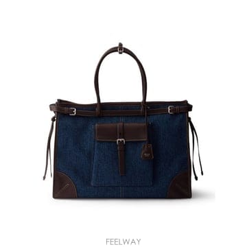 PRADA �ؿ� �θ���� ����� ���� ����� ���� ���԰� ���� ���ι� 2VG128VOTO2GCF F0C1B BLUE C�ؿ� �θ���� ����� ���� ����� ���� ���԰� ���� ����