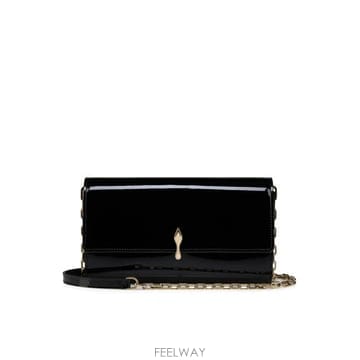 Christian Louboutin �ؿ� �θ���� ũ������ ����� ���� ������ �۾��� ���� ü�� ���� ��Ƽ�� 3265344 BK01 BLACK�ؿ� �θ���� ũ������ ����� ���� ������ �۾��� ���� 