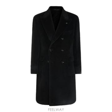딸리아또레 블랙 울 코트 CRUPERT020004N1230 B0482287174