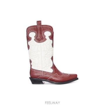 GANNI �ؿ� �θ���� ���� ���� ��� �ڼ��� �� ���� ���� �ػ罺 ���� D1010002 007 BRICK RED�ؿ� �θ���� ���� ���� ��� �ڼ��� �� ���� ���� 