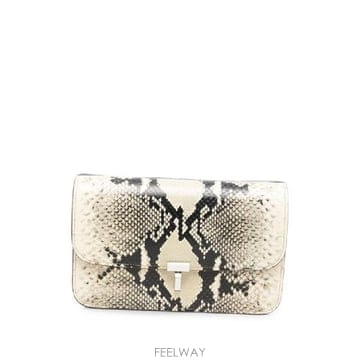 Toteme �׶�����Ÿ �ؿ� ���� ���� T LOCK LEATHER CROSSBODY BAG 264WAL0140LE0244�׶�����Ÿ �ؿ� ���� ���� T LOCK LEATHER CROSSBODY BAG