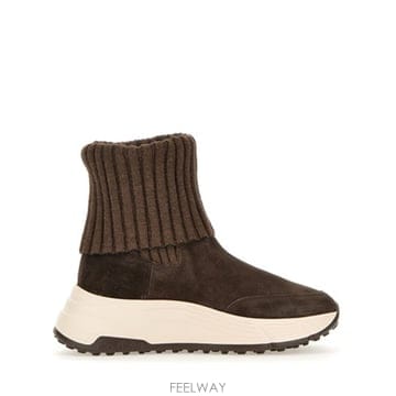 26 F/W 호간 H669 첼시 부츠 WITH 리브드 니트 SHAFT B0032287841