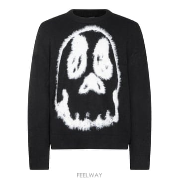 Y3 와이쓰리 블랙 비스코스 스웨터 KR1127BLACK B0562287123