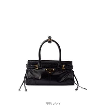 PRADA �ؿ� �θ���� ����� ���� ����� ���� �̴� ���� �ڵ�� 1BA486VOOM2CYR F0002 BLACK�ؿ� �θ���� ����� ���� ����� ���� �̴� ���� �ڵ��
