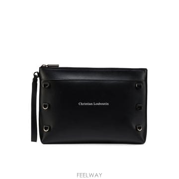 Christian Louboutin �ؿ� �θ���� ũ������ ����� ���� �ڽ���ī ������ �۾������� Ŭ��ġ 3265342 BK01 BLACK�ؿ� �θ���� ũ������ ����� ���� �ڽ���ī ������ ��