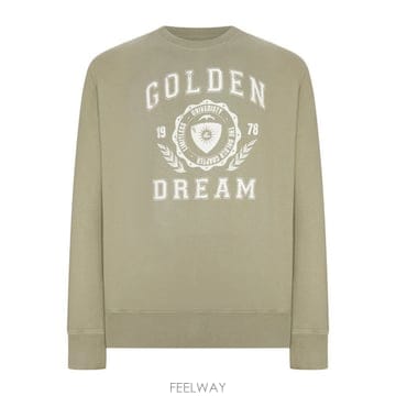 Golden Goose �ؿ� �θ���� ��� ���� �𷰽� �귣�� ���� ��Ƽ�� �ΰ��� �ִ� ũ��� ����Ʈ���� GMP01223P00263�ؿ� �θ���� ��� ���� �𷰽� �귣�� ���� ��Ƽ�� �ΰ�