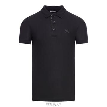 Burberry �ؿ� �θ���� ������ ���� EKD �ΰ� �ڼ��� �� ��ư ���� ���� 8126917 A1189 BLACK�ؿ� �θ���� ������ ���� EKD �ΰ� �ڼ��� �� ��ư 