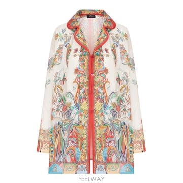 ETRO �ؿ� �θ���� ��Ʈ�� ���� ������ ������ ����Ʈ�� ��ũ ���� WRPA0038AK136 X0800 WHITE�ؿ� �θ���� ��Ʈ�� ���� ������ ������ ����Ʈ�� ��