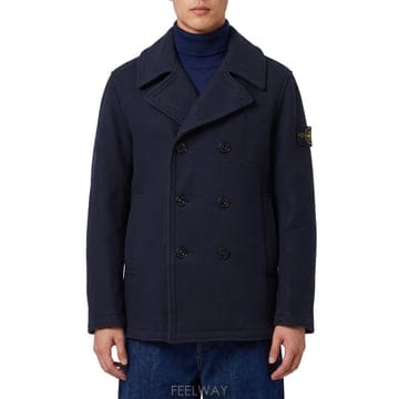 26 F/W 스톤 아일랜드 쇼츠 헤비 멜턴 코트 L2S15410004 B0022288115