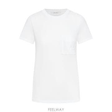 Max Mara �ؿ� �θ���� �������� ���� ��ư ���� Ƽ���� 2621946051600 001 OPTIC WHITE�ؿ� �θ���� �������� ���� ��ư ���� Ƽ���� 262194605