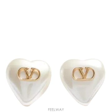 26 F/W 발렌티노 V로고 시그니처 펄 귀걸이 J0BM2UXM/R5 B0012287068