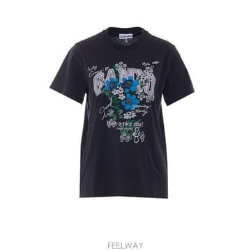 26 F/W 가니 플라워 티셔츠 A1050331/252 B0012287774