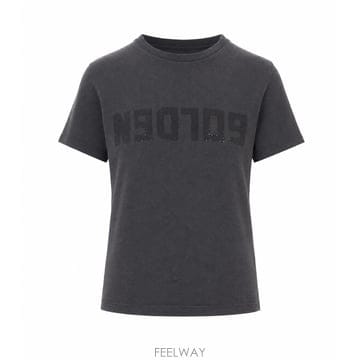 26 F/W 골든구스 골든 로고 티셔츠 GWP01221/P000671 B0012287777