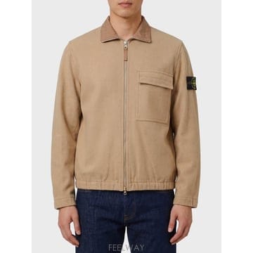 26 F/W 스톤 아일랜드 버진 울 & 나일론 오버셔츠 L2S1512 B0022288120