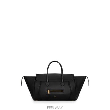 26 F/W 셀린느 블랙 미디엄 러기지 백 L108K305638NO B0022288150
