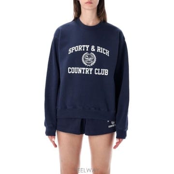 Sporty & Rich 26SS ����Ƽ�ظ�ġ ���� Ƽ���� ST09876218BL106 3902 BLUE26SS ����Ƽ�ظ�ġ ���� Ƽ���� ST09876218BL106 3902 BLU