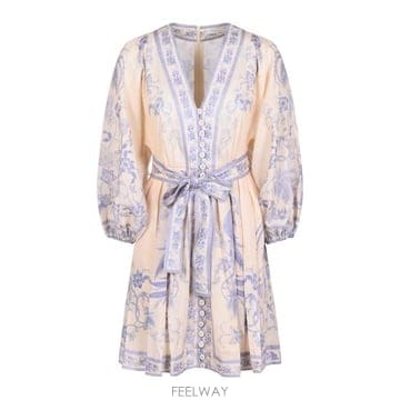 Zimmermann 26FW ���Ӹ� �̵� ���ǽ� 3500DSS262 CRLF Cream Lilac Floral26FW ���Ӹ� �̵� ���ǽ� 3500DSS262 CRLF Cream Lilac Fl