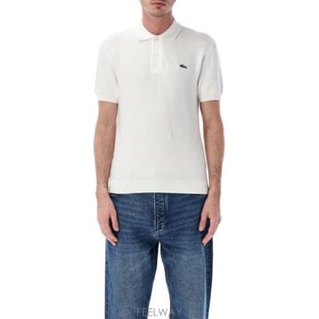 LACOSTE 26SS ���ڽ��� ���� Ƽ���� AH1043 70V Bianco26SS ���ڽ��� ���� Ƽ���� AH1043 70V Bianco