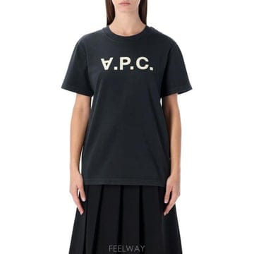 A.P.C. 26SS ����� ���� Ƽ���� M26384COHMB TZD NOIR BLANC26SS ����� ���� Ƽ���� M26384COHMB TZD NOIR BLANC
