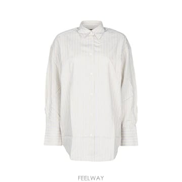 토템 오버사이즈 스트라이프 셔츠 263WRT0621FB0689 39 B0442209861