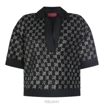GUCCI 26SS ���� �� Ʈ���� ��� ž 846682 ZARWY1000 BLACK26SS ���� �� Ʈ���� ��� ž 846682 ZARWY1000 BLACK