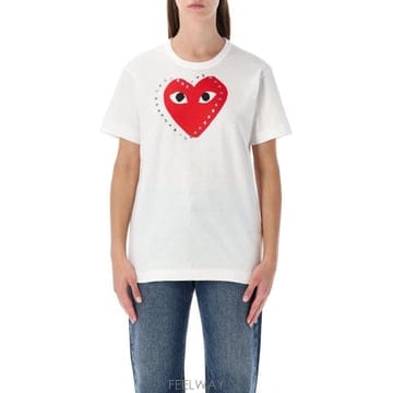Comme des Garcons 26FW �ĵ������� ���� Ƽ���� AX T803 051 Bianco26FW �ĵ������� ���� Ƽ���� AX T803 051 Bianco