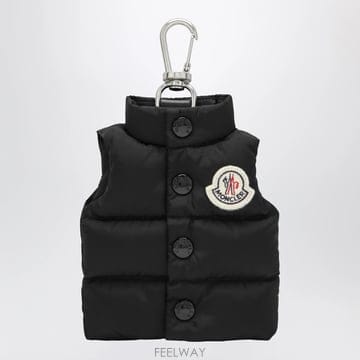 26 F/W 몽클레어 블랙 다운 JACKETSHAPED 키링 인 나일 B0052288227
