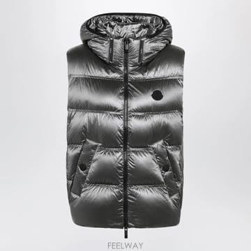 26 F/W 몽클레어 FLUIDITE 메탈릭 실버 패딩 베스트 1A0 B0052288231