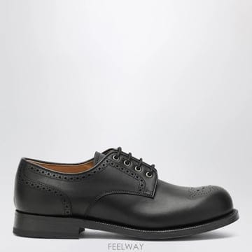 26 F/W 처치스 블랙 레더 레이스업 슈즈 SIDBURY9NN-F0 B0052288256