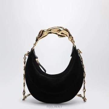 26 F/W 끌로에 블랙 스웨이드 호보 백 WITH SCULPTURA B0052288286