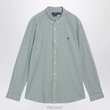 26 F/W 폴로 랄프로렌 WHITEFOREST 그린 스트라이프 슬림 B0052288306