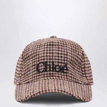 26 F/W 끌로에 체크 PEAKED 캡 (KIDS ) C21311P B0052288329