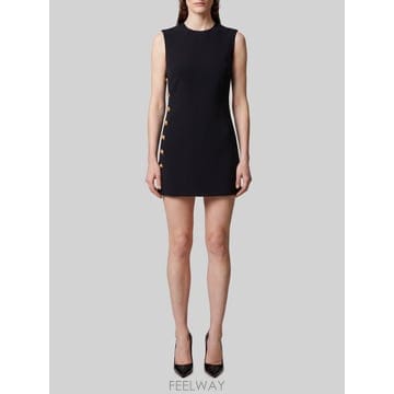 26 F/W 베르사체 스트레치 비스코스 캐디 미니 드레스 102667 B0022297345