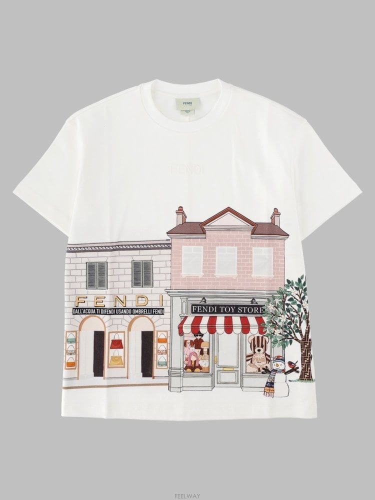 FENDI 26 F/W ��� Ƽ���� INTERLOCK (KIDS ��ǰ) JUI2 B004227975026 F/W ��� Ƽ���� INTERLOCK (KIDS ��ǰ) JUI2 B0042279
