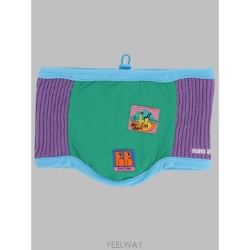 26 F/W 보보쇼즈 보보 CHOSES 컬러 블록 넥 워머 (KIDS B0042285625